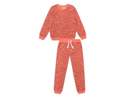 Dívčí tepláková souprava Casual - tmavě-růžová - velikost 164