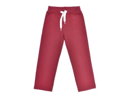 Dívčí tepláky Monarch - malinová - velikost 122