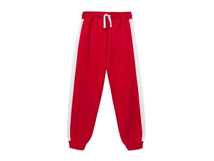 Dívčí tepláky Sport - červená - velikost 164