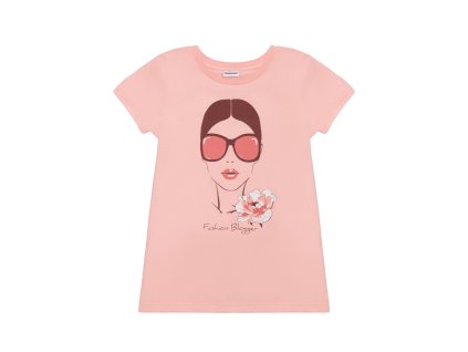Dívčí tričko Fashion Blogger - růžová - velikost 164