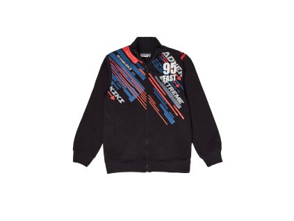 Chlapecká mikina Fast 95 - černá - velikost 152