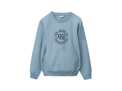 Chlapecká mikina Nobody - modrá - velikost 152