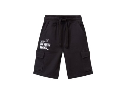 Chlapecké kraťasy In your Ideas - černá - velikost 170