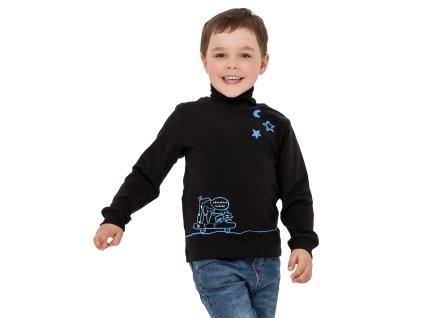 Chlapecké rolák Travel - černá - velikost 122