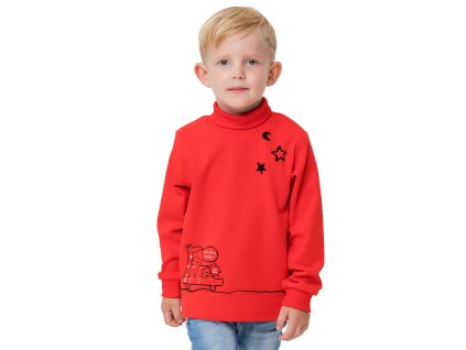 Chlapecké rolák Travel - červená - velikost 122