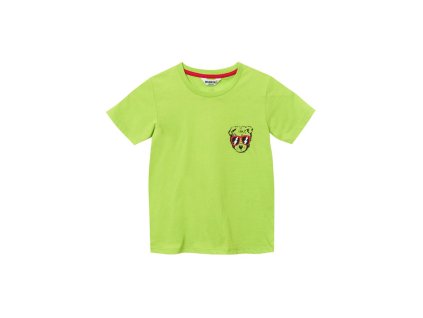 Chlapecké tričko s krátkým rukávem Bear - salátová - velikost 122