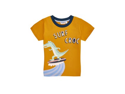 Chlapecké tričko Surf - oranžová - velikost 122