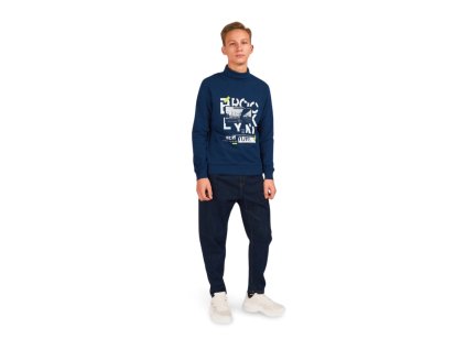 Chlapecký rolák Brooklyn - navy - velikost 164