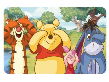 Dětská jídelní podložka MEDVÍDEK PÚ a kamarádi 43x28