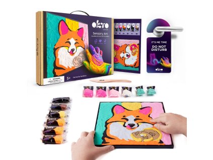 189309 okto liska vytvarna sada malovani na platno 29x29cm