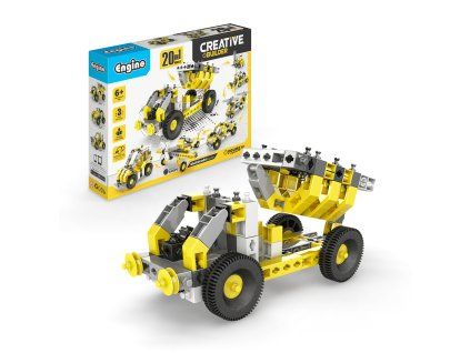 201271 engino stavebnice creative builder multimodel set 20v1
