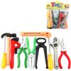 Pracovní nářadí dětské v sáčku set 10ks malý kutil plast