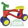 Lena LENA Odrážedlo Rolocykl červený 49cm odstrkovadlo plastové