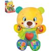 Clementoni CLEMENTONI Baby medvídek Lele interaktivní naučný žlutý na baterie Světlo Zvuk