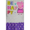Šaty PEPPA PIG tílkové šedofialové