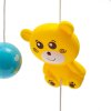 Kolotoč nad postýlku se světelným projektorem Baby Mix červený