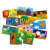 Far Far Land Puzzle párovací domečky zvířat