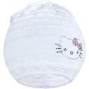 Pletená čepička-šátek New Baby kočička fialová