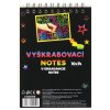 Vyškrabovací notes 12 listů