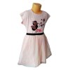 Dívčí šaty MINNIE s hvězdami tylové růžové
