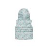 Vesta dívčí nylonová Puffa podšitá microfleecem, Minoti, 12GILET 18, modrá