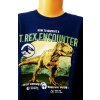 Chlapecká mikina JURSKÝ SVĚT T-Rex přes hlavu modrá