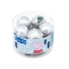 Vánoční ozdoby PEPPA PIG 10 kusů stříbrné