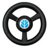 Dětské odrážedlo traktor s vlečkou a nářadím Baby Mix New Holland žlutý