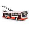 Trolejbus který hlásí zastávky česky 28 cm