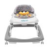 Dětské chodítko Baby Mix s volantem a silikonovými kolečky mátový