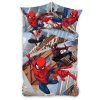 Dětské bavlněné povlečení SPIDERMAN Pavoučí síla šedé 140x200