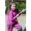 mikina dětská chlupatá se stojáčkem, Pidilidi, PD1114-06, fialová - 98