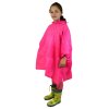 poncho PVC neonová, Pidilidi, PL0066-03, růžová - dětská