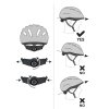Cyklistická přilba AVENGERS modrá 52-56 cm