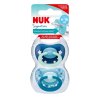 Šidítko NUK Signature 6-18m 2ks kluk