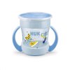 Dětský hrníček Mini Magic NUK 360° s víčkem červená