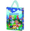 Dárková taška TLAPKOVÁ PATROLA ADVENTURE PUPS modrá 23x18x8,5