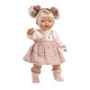 Llorens 33158 ROBERTA - realistická panenka se zvuky a měkkým látkovým tělem - 33 cm