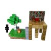 Magnetická stavebnice Minecraft Knihovna a magický strom 132ks