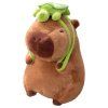 Plyšová hračka Capybara s želvičkou 23cm