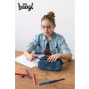 BAAGL Studentský penál etue Ocean Blue