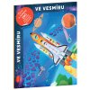 Čti a nalepuj – VE VESMÍRU, kniha se samolepkami