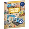 Můj první samolepkový sešit – STAVEBNÍ STROJE