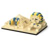 KOCO Stavebnice Pyramida se Sfingou 410 dílků 11,5x8x5,5 cm