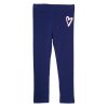 Dívčí legginy With Hearth - navy - velikost 122