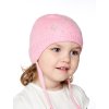 Dívčí pletená čepice - 9661 - světle růžová - pro obvod hlavy 50 cm