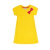 Dívčí šaty Basic - žlutá - velikost 122