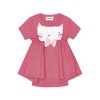 Dívčí šaty Cat - fuchsie - velikost 98