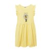 Dívčí šaty Happy Smile - žlutá - velikost 134