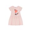Dívčí šaty Lama - světle-růžová - velikost 122